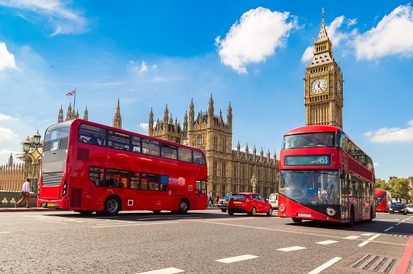 Guidet tur i London / hjemreise