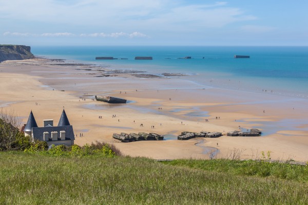 Arromanches 360 sirkulr kino og D.Day museum
