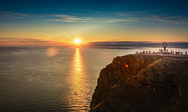 Tur til Nordkapp i jakten p midnattssolen