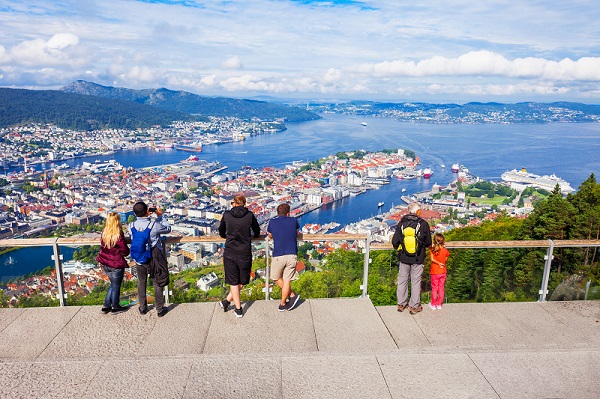 Sognefjorden og Bergen