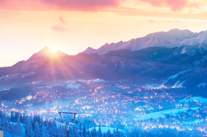 Zakopane  Polens vinterhovedstad