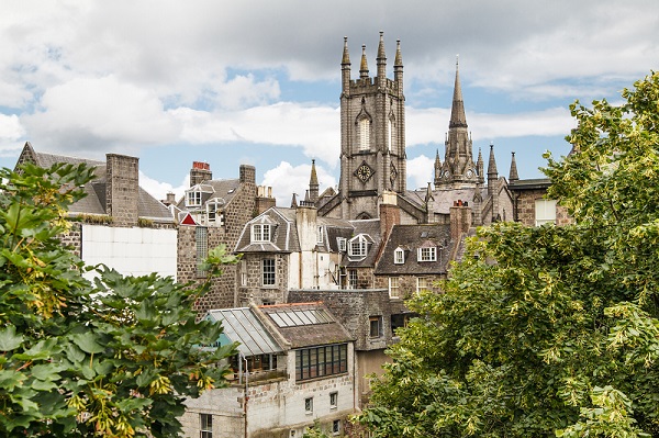 I Aberdeen  og hjemreise