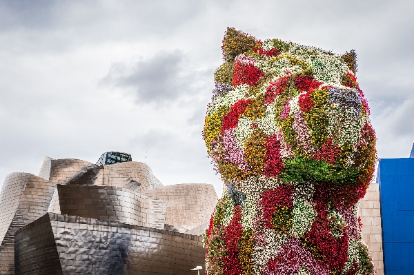 Bilbao med Guggenheim museum